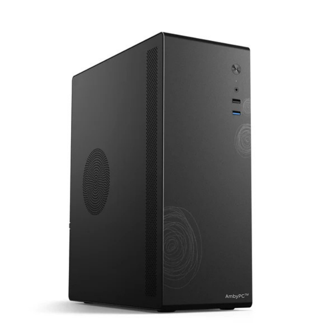 AmbyPC BizDesk 33 SFF Core i3 Desktop (Intel Core i3 3rd Gen| 8GB DDR3 RAM | Storage |HDMI | VGA | Ethernet | WiFi | USB 3.0 Win10 & MSO) 1 Year Warranty